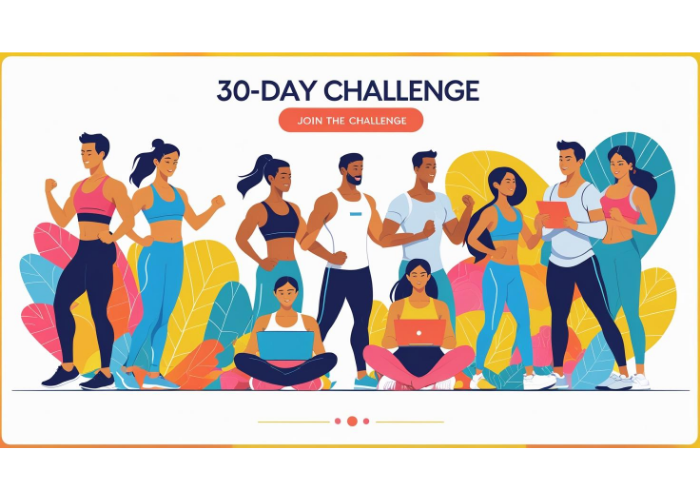 30 Day Online Fitness Challenge